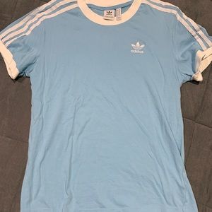 Adidas Slim-Fit Originals Three-Stripe Raglan T-Shirt